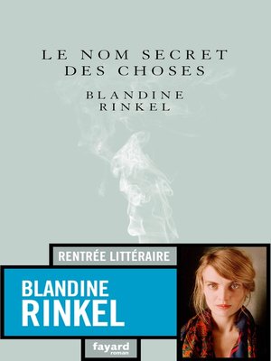 cover image of Le nom secret des choses